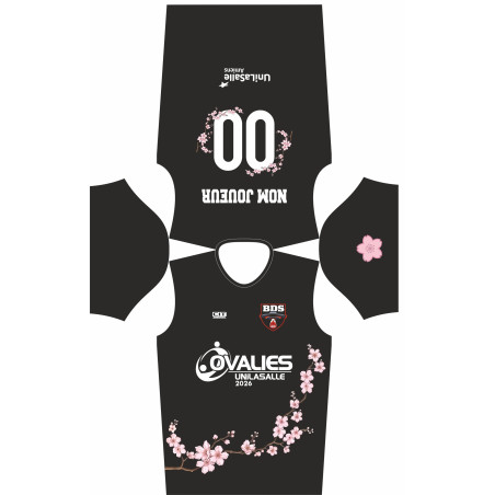 T-shirt  de sport sublimé - Ovalies 2026