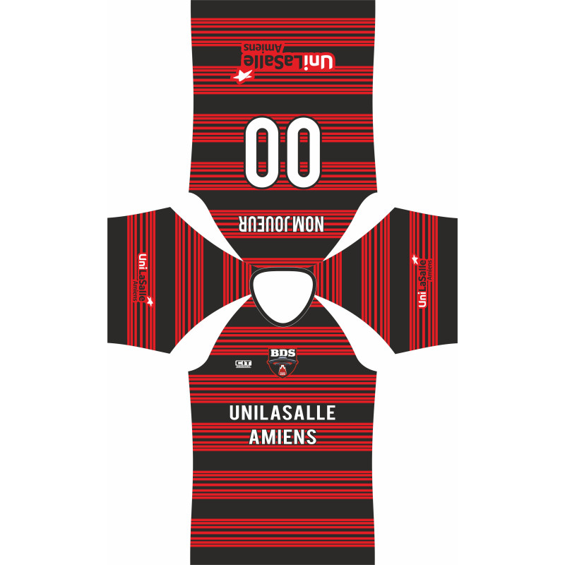 Maillot rugby - BDS Amiens