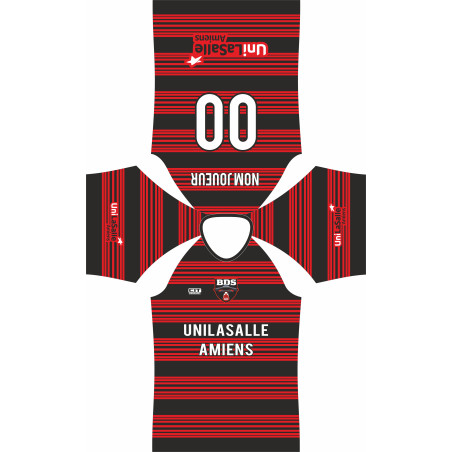 Maillot rugby - BDS Amiens